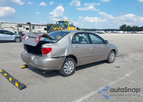 2003 Toyota Corolla Le from USA, damaged, VIN 1NXBR32E73Z056714